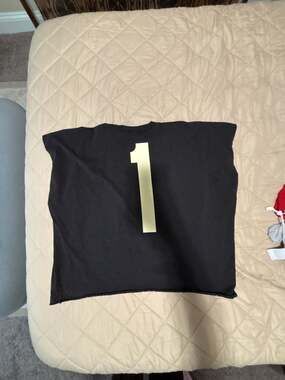 Yeezy Vultures Number 1 Boxy T-Shirt Black